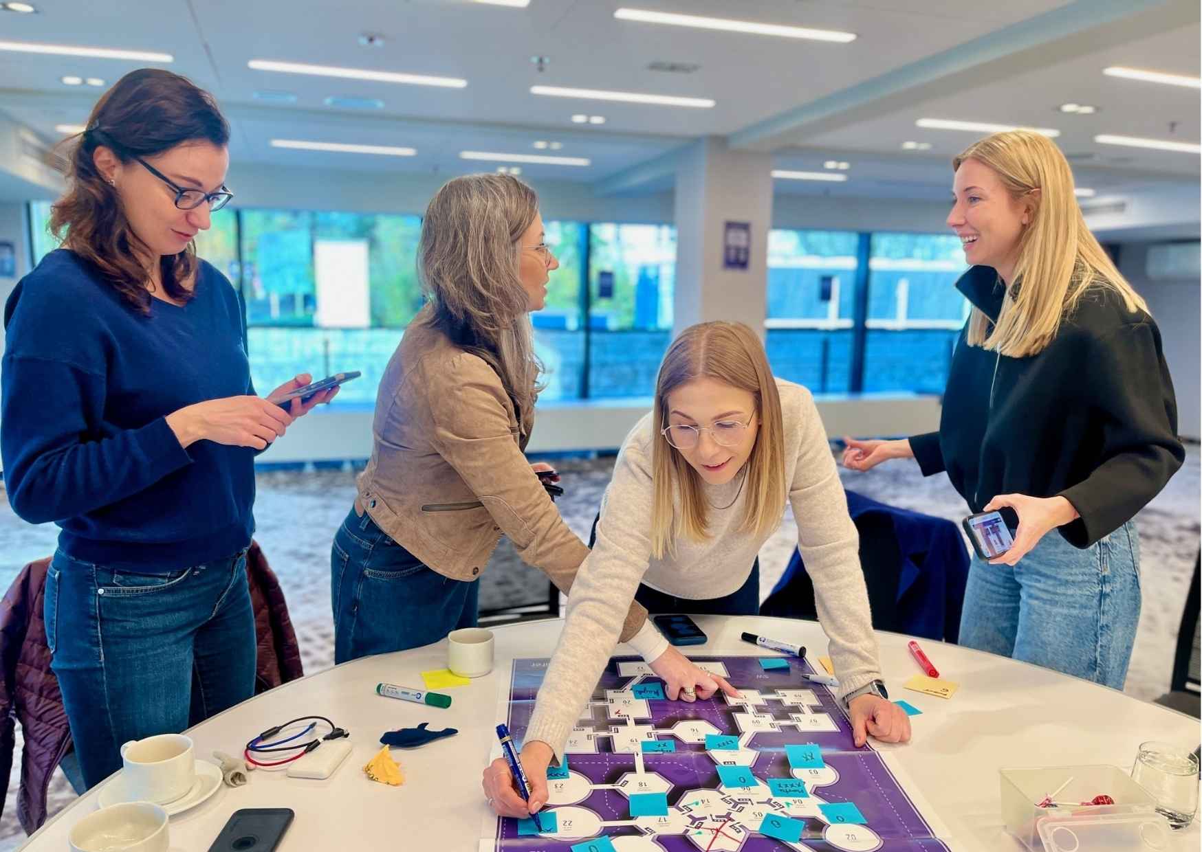 Developing design skills in the marketing team